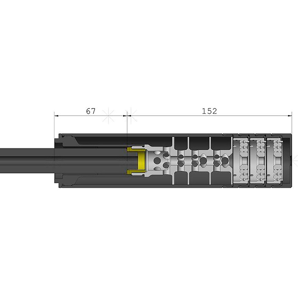 Schalldämpfer Roto 50, EP Arms