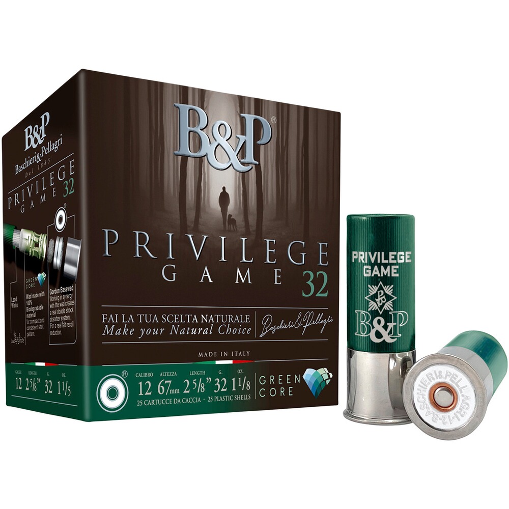 12/67 Privilege Game Green Core 2,9mm 32g, Baschieri & Pellagri