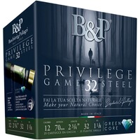 12/70 Privilege Game Acier Noyau Vert 2,9mm 32g., Baschieri & Pellagri
