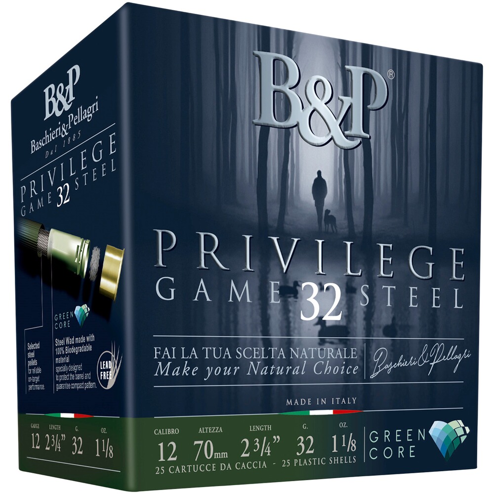 12/70 Privilege Game Steel Green Core 3,1mm 32g