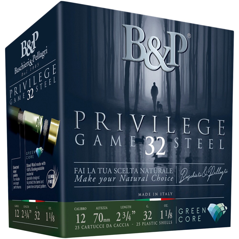 12/70 Privilege Game Steel Green Core 3,3mm 32g