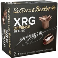 .45 ACP XRG Défense 10,7g/165grs., Sellier & Bellot