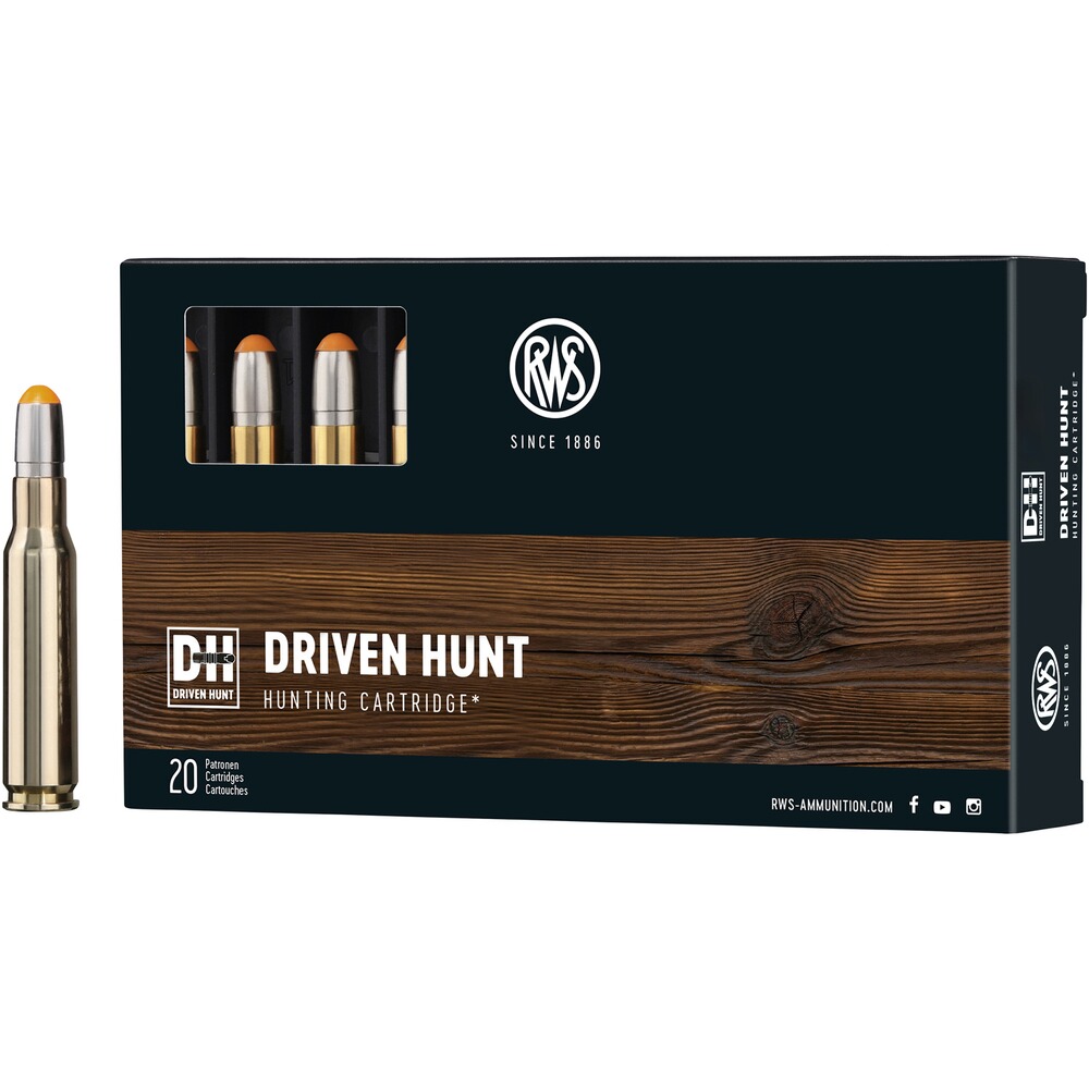 .308 Win. Driven Hunt 10,7/165grs., RWS