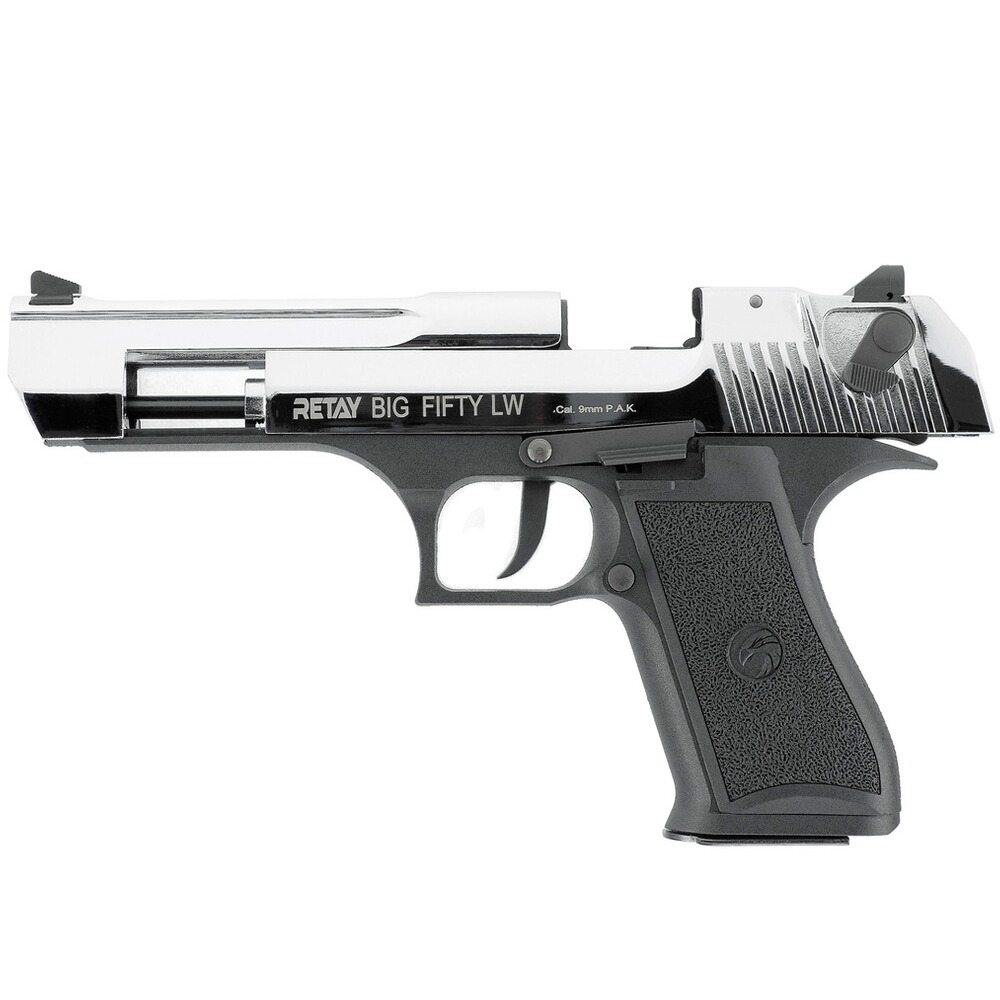 Pistolet à tir à blanc BigFifty, Retay