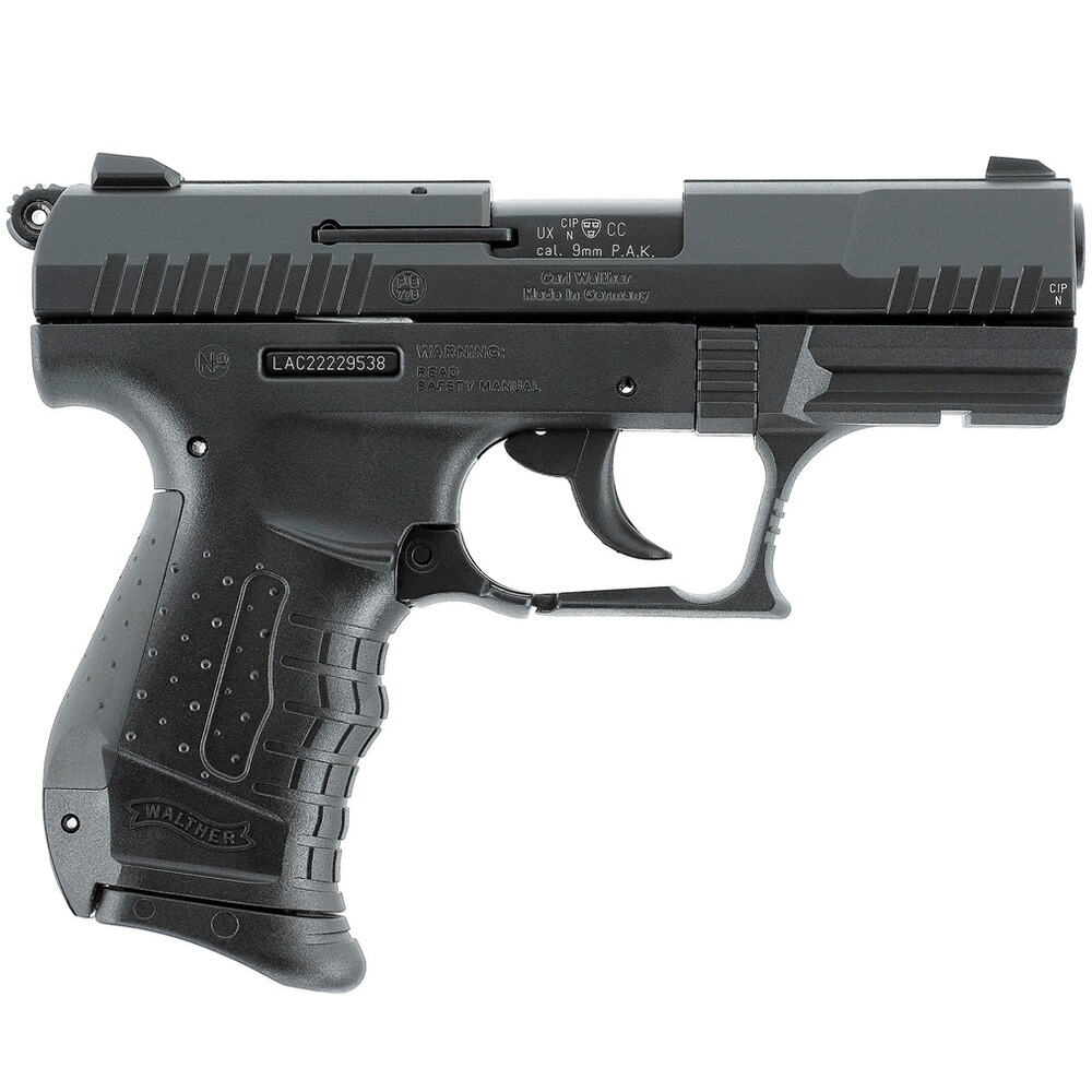 Set, Schreckschuss Pistole P22 & Multi-Shooter, Walther