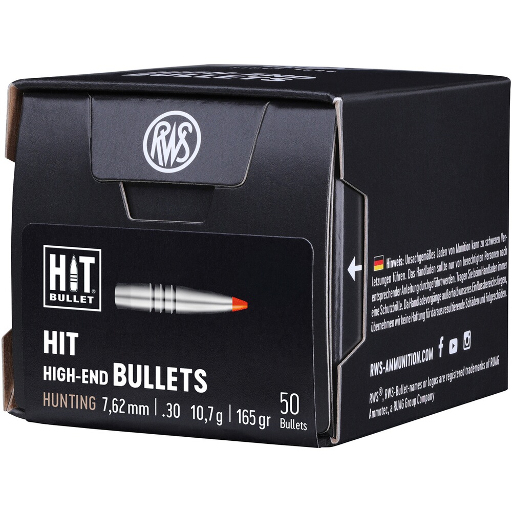 Geschosse .30 (7,62) 10,7g/165grs. HIT