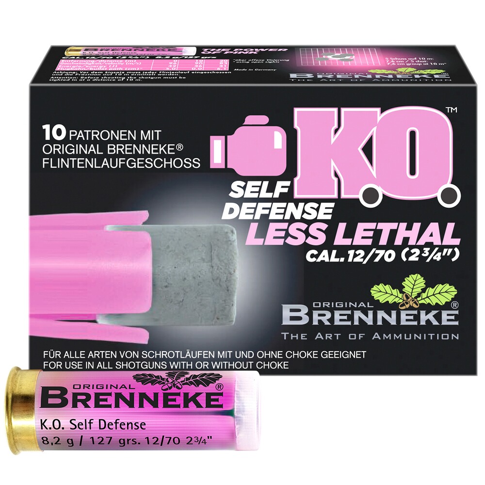 12/70 KO Self Defense 9,1g/140grs.