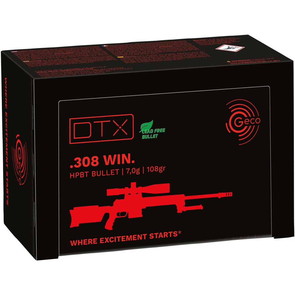 .308 Win. DTX bleifrei 7,0g/108grs.