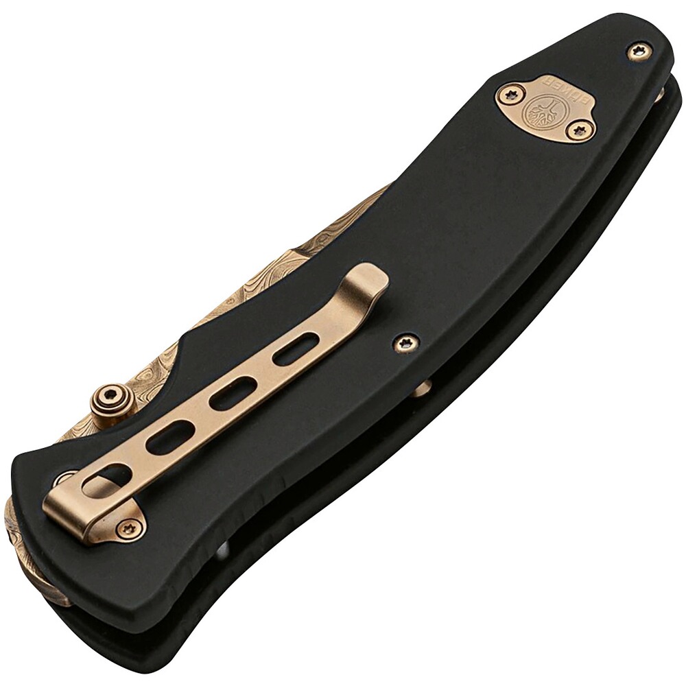 Klappmesser Tirpitz-Damast Gold, Böker