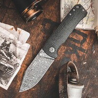 Messer Tiger Damast, Böker
