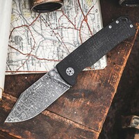 Messer Tiger Damast, Böker