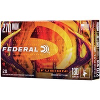.270 Win. Fusion 8.4g/130grs., Federal Ammunition