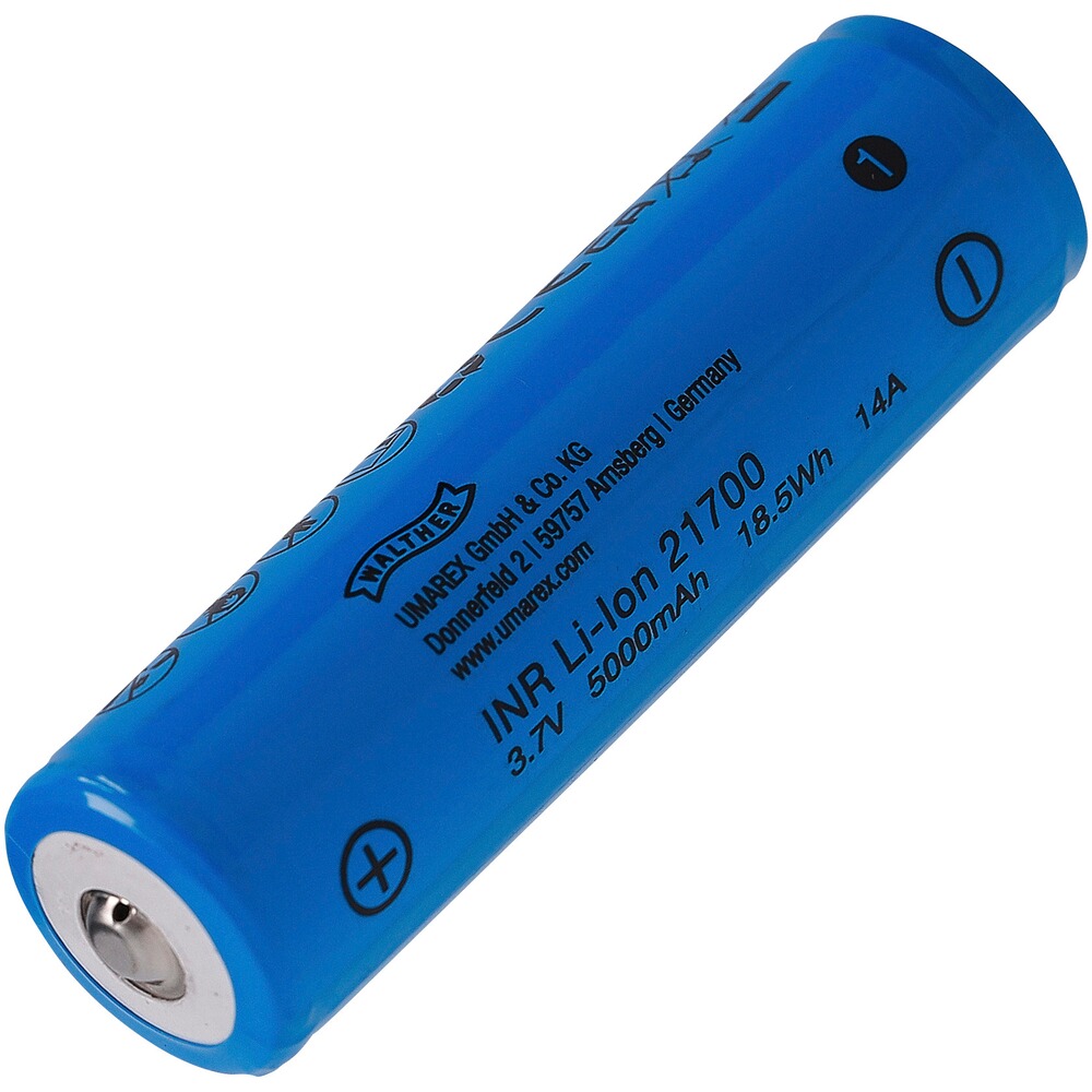 Akku 21700 Li-Ion 3,7V 5000 mAh, Walther