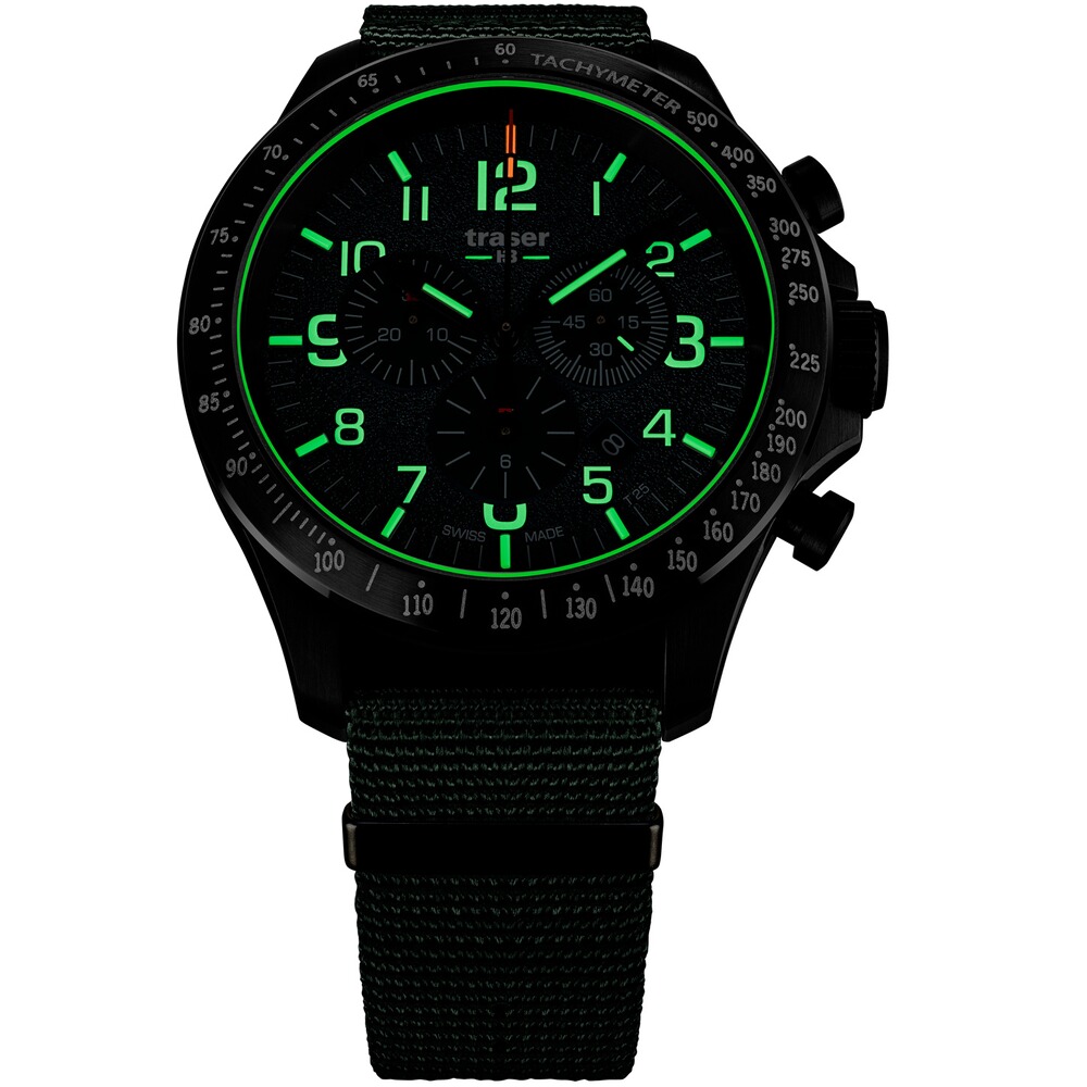 Armbanduhr P67 OfficerPro Chronograph, Traser