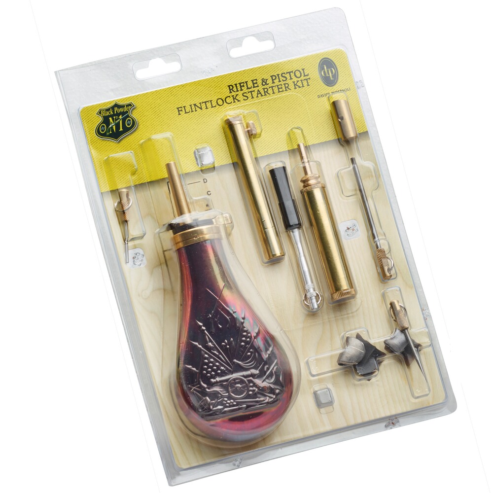 Vorderlader Starter Set für Steinschloss Gewehr&Pistole