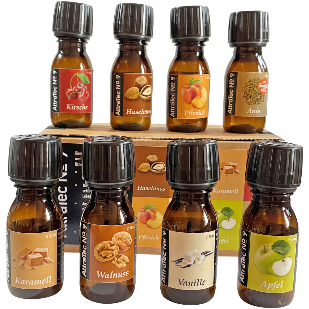 Coffret de test Attractif N°9 – 8x 50 ml, AttraTec