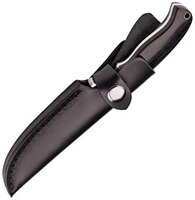 Damascus belt knife, Herbertz