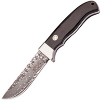 Damascus belt knife, Herbertz