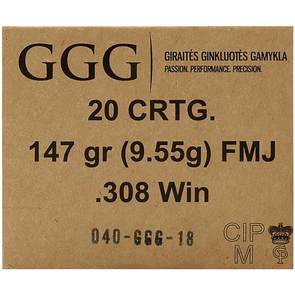 .308 Win. Vollmantel 9,5g/147grs.