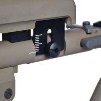 Airsoft Gewehr PGM .338 Sniper Gas Bolt Action, German Sport Guns