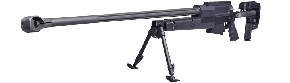 Airsoft Gewehr PGM .338 Sniper Gas Bolt Action, German Sport Guns