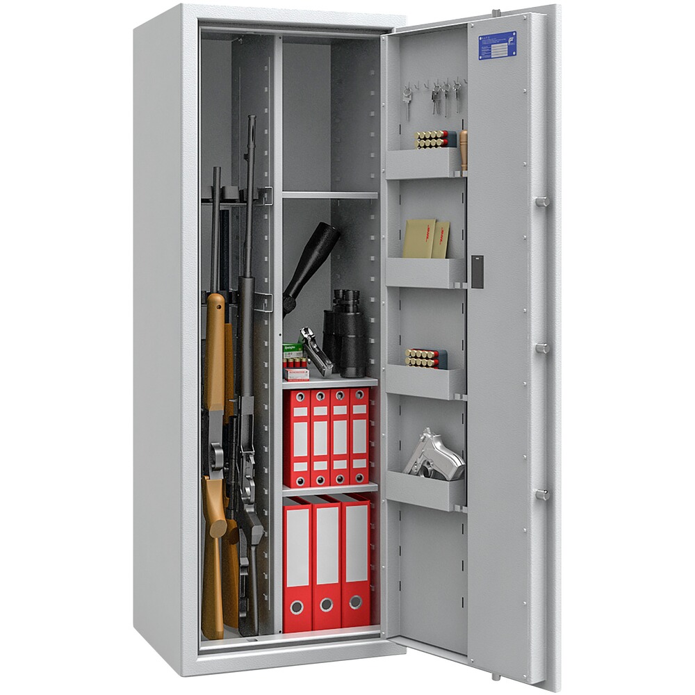 Armoire en acier Lucerne WF MAX Combi – pour 7 armes d'épaule, ISS