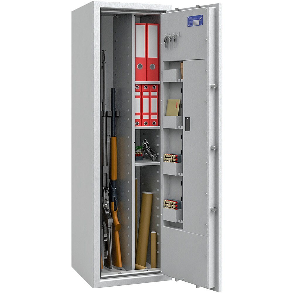 Steel cabinet St. Gallen WF MAX Combi Class 1 – for up to 4 long guns, ISS