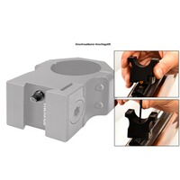 Aufkippmontage PRO für 11mm Prismenschiene Ø 30mm, UTG