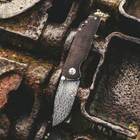 Pocket knife M4 Sherman Damascus, Böker