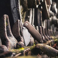 Pocket knife M4 Sherman Damascus, Böker