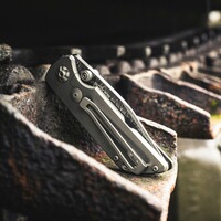 Pocket knife M4 Sherman Damascus, Böker