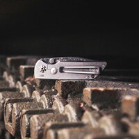 Pocket knife M4 Sherman Damascus, Böker