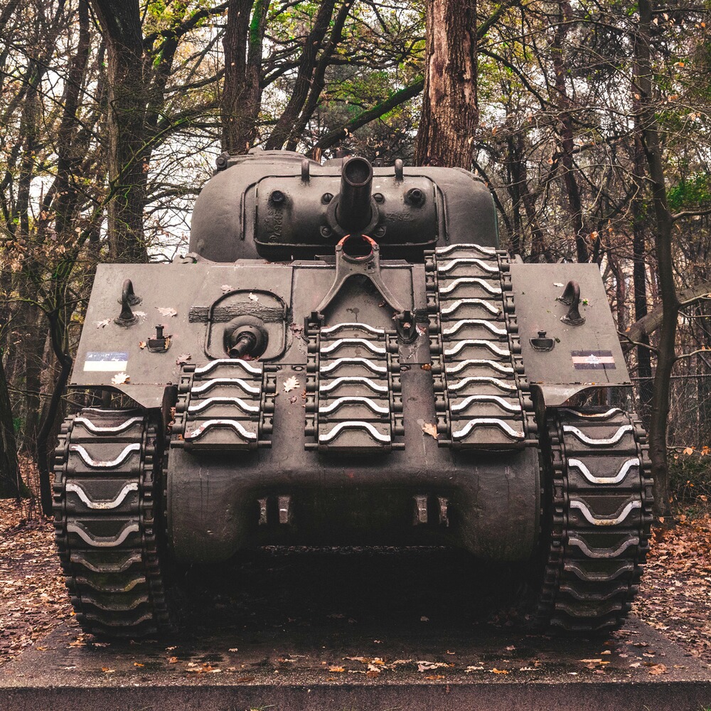 Pocket knife M4 Sherman Damascus, Böker