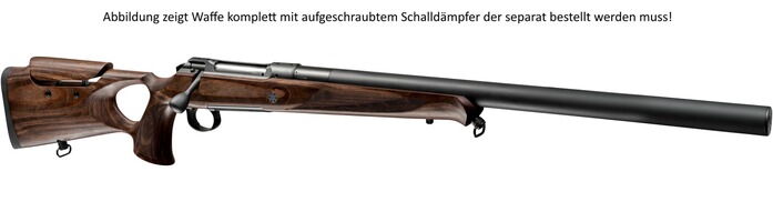Repetierbüchse 101 Silence GTI - ohne Integralschalldämpfer, SAUER