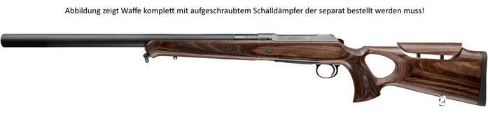 Repetierbüchse 101 Silence GTI - ohne Integralschalldämpfer, SAUER