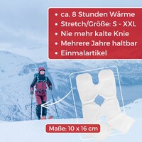 Kniewärmer – 4er-Box, Thermopad