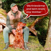 Kniewärmer – 4er-Box, Thermopad