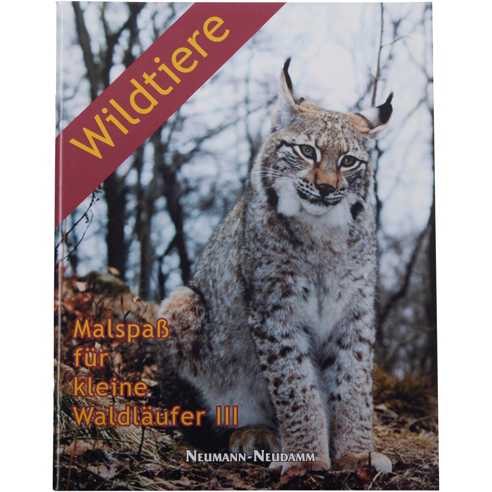 Buch: Malspaß für kleine Waldläufer III