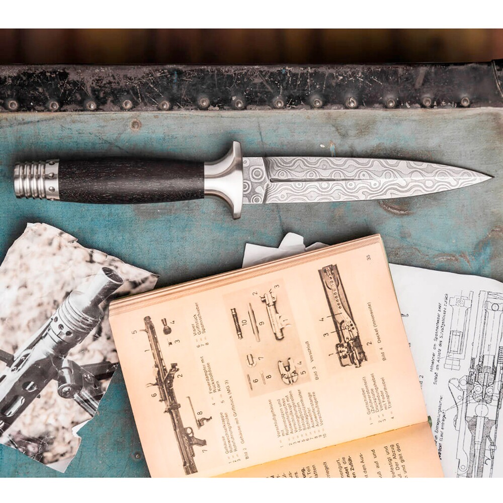 Dagger Damascus MG-42, Böker