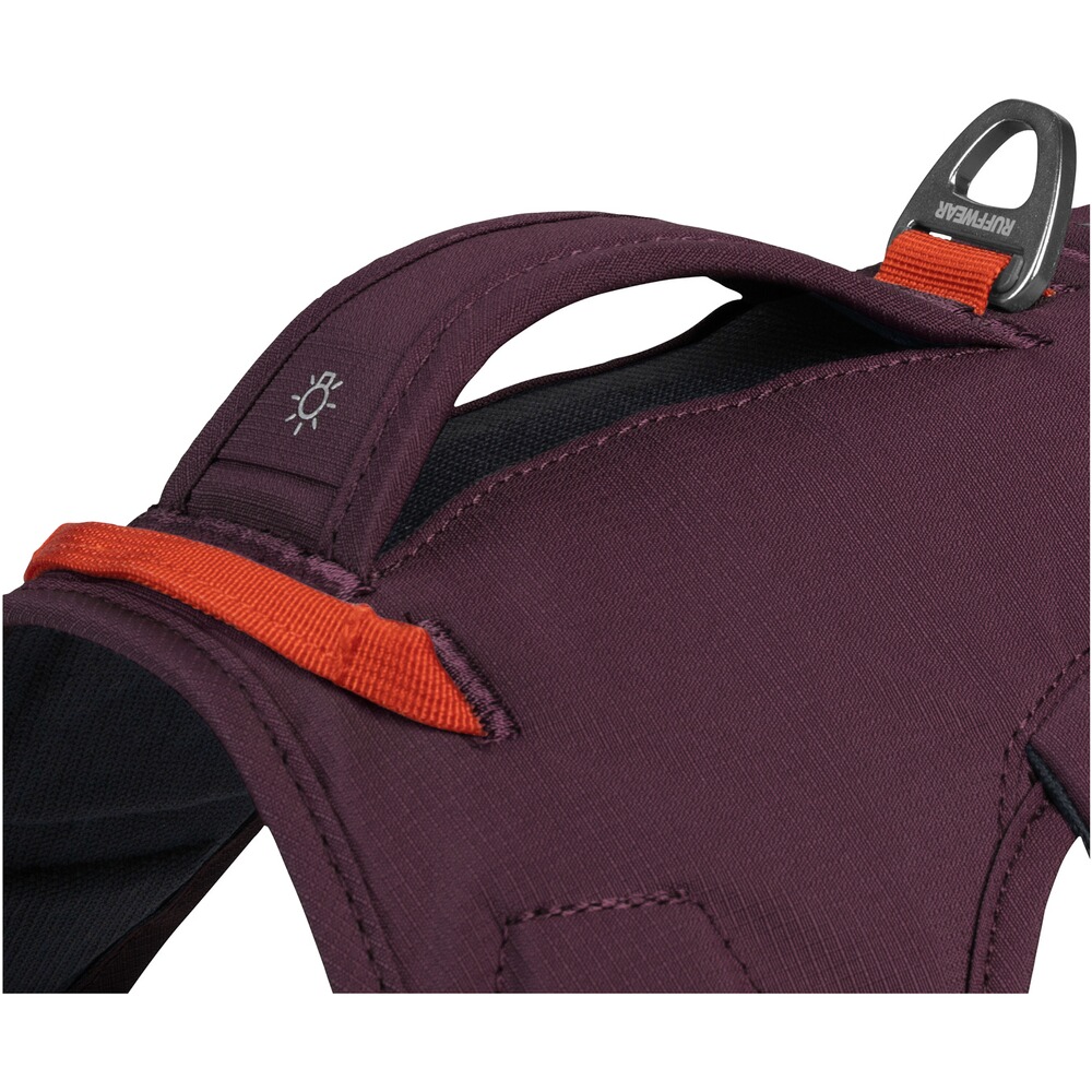 Webmaster sur le harnais pour chien, Ruffwear
