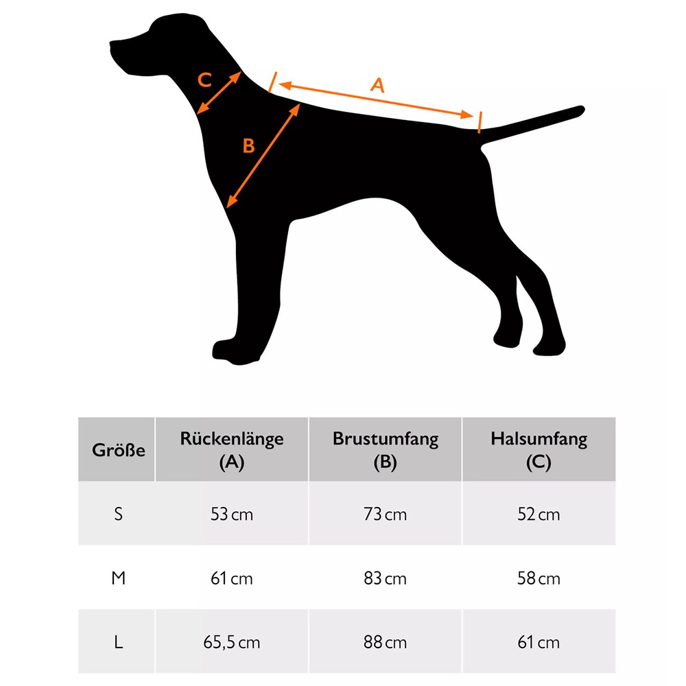 Hundeponcho, Blaser