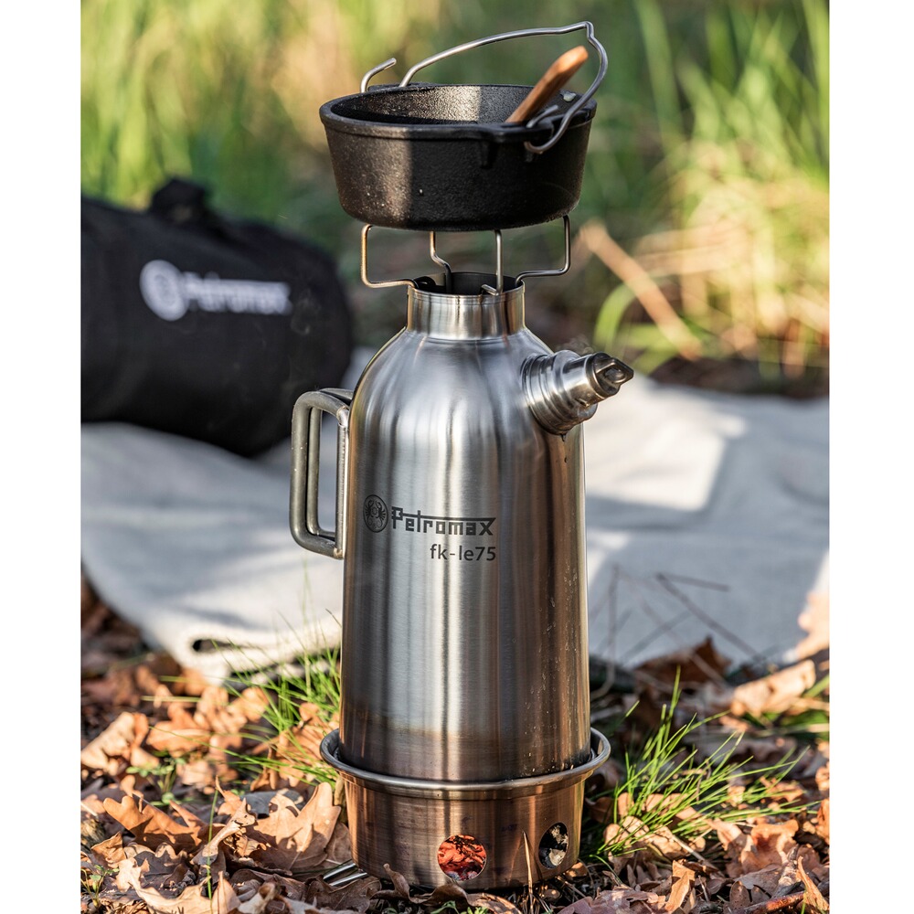 Feuerkanne Edelstahl 0,75 Liter, Petromax