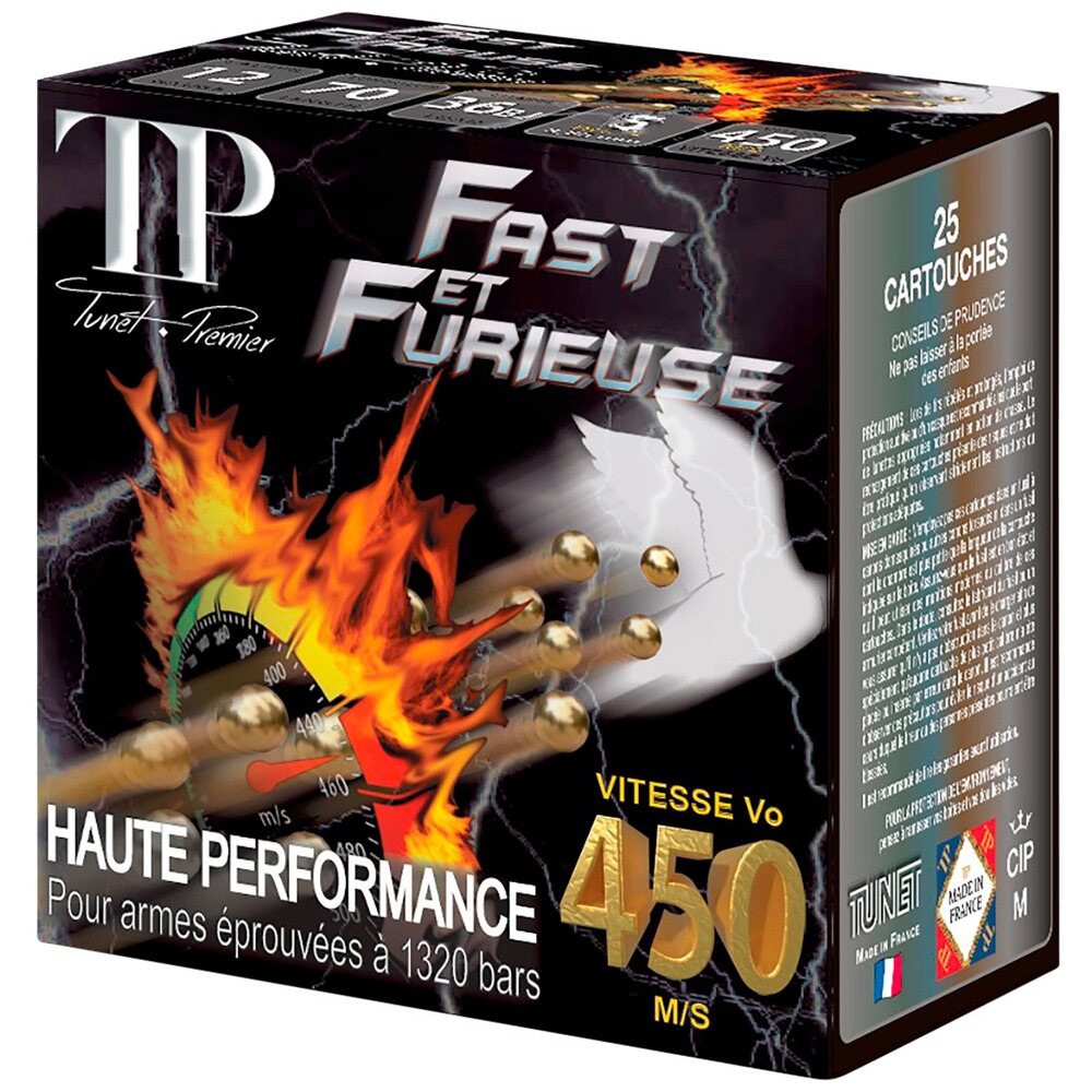 12/70 PREMIER Fast et Furieuse 3,0mm 36g