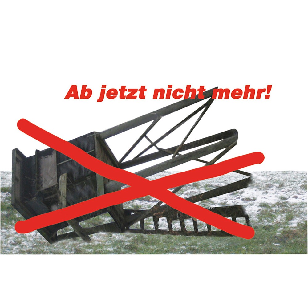 Storm anchors for high seats - 4 pieces, Berger & Schröter