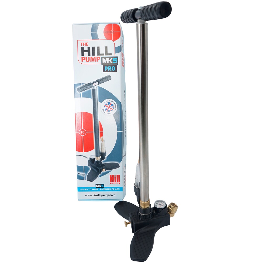 Pompe à air comprimé MK5 Pro avec manomètre, Hill Pump