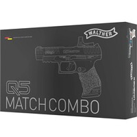 CO2-Pistole Walther Q5 Match 5" Combo Set, Walther