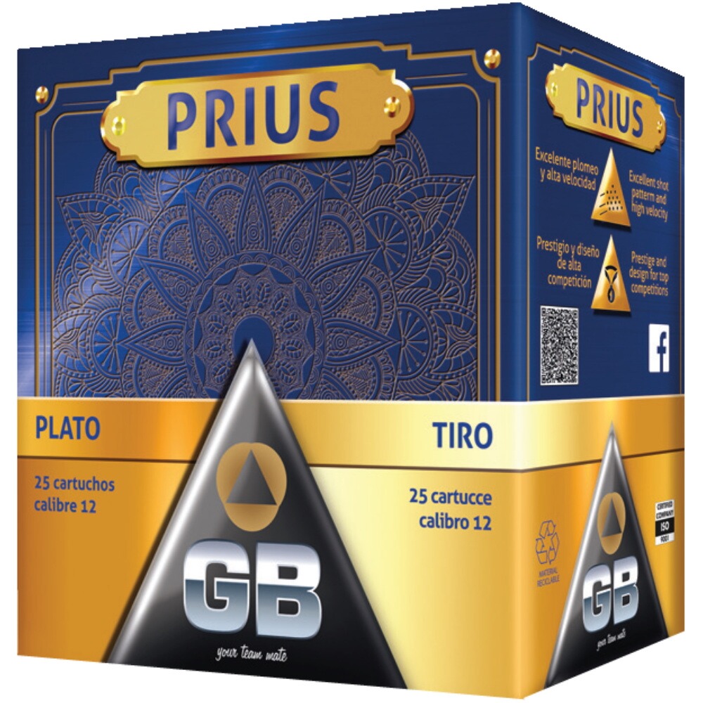 12/70 Competition Prius 2,25mm 28g
