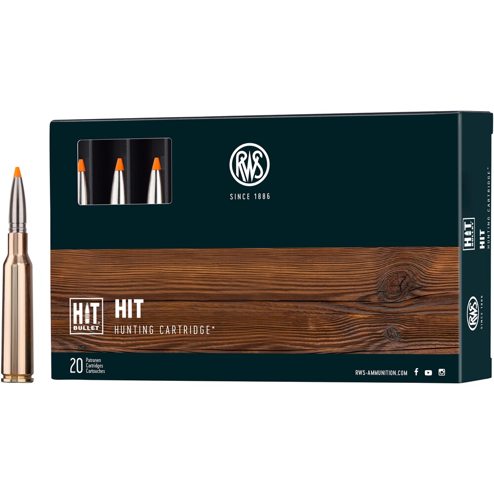 6,5x55 HIT 7,8g/120grs., RWS