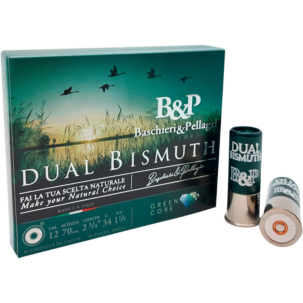 12/70 Dual Bismuth 3,1+3,3mm 34g, Baschieri & Pellagri