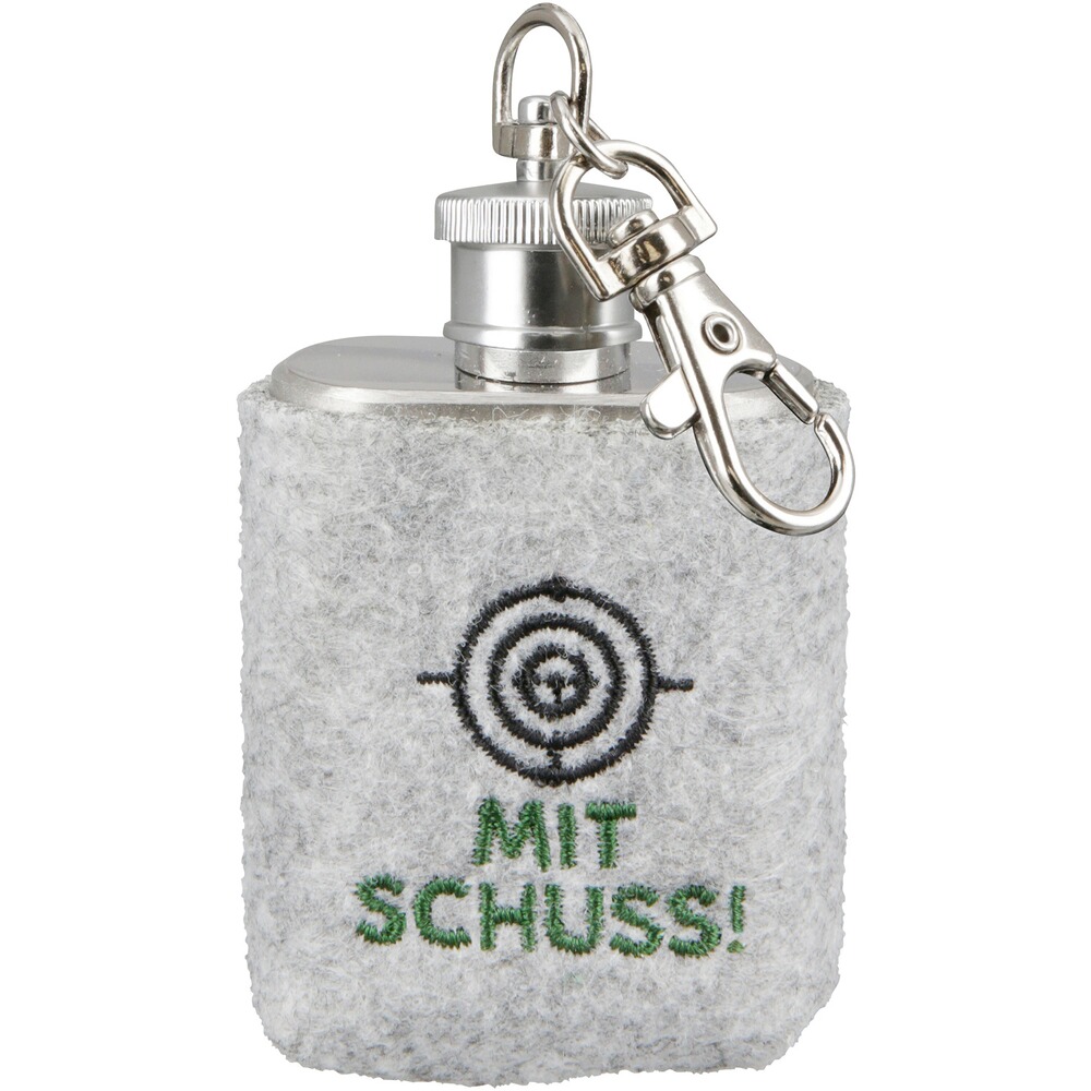 Schlüsselanhänger Flachmann